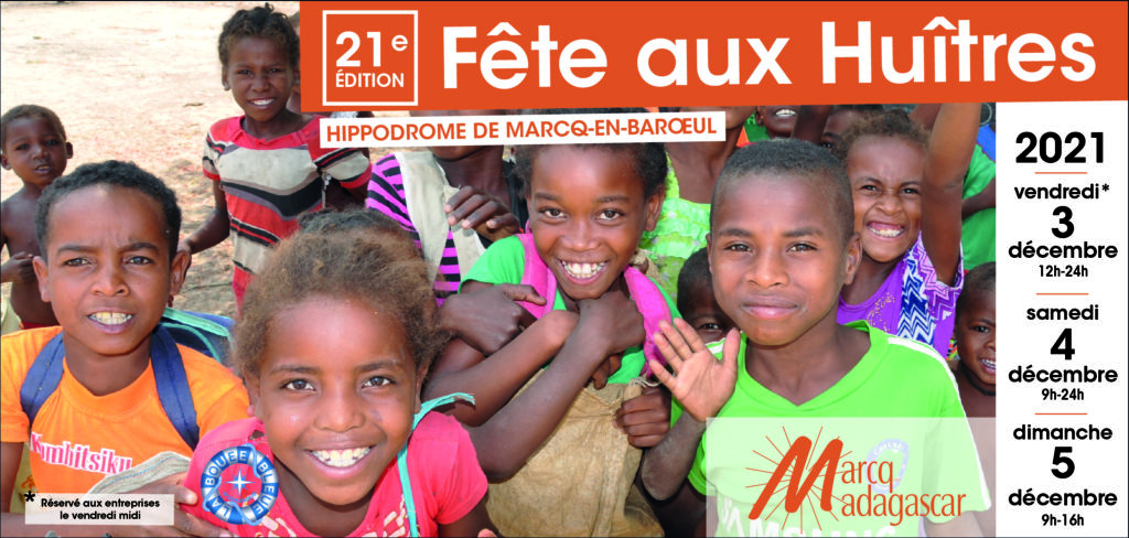 Fête aux huîtres 2021 Marcq Madagascar